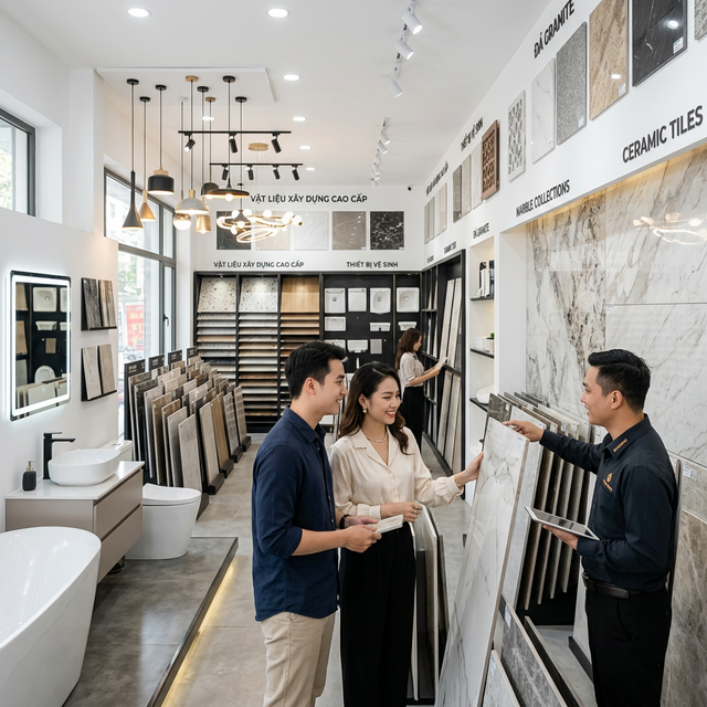 Chọn vật liệu xây dựng