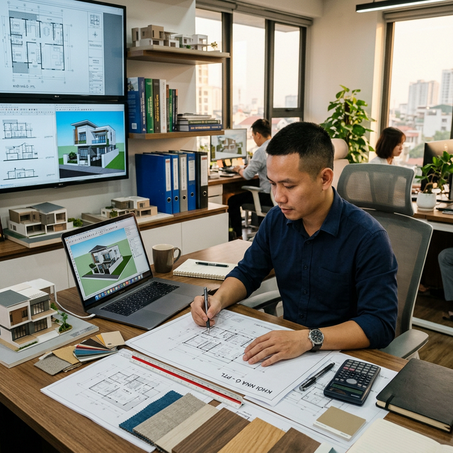 Kiến trúc sư tư vấn thiết kế